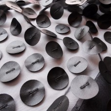 Ткань Сетка с вставками из кожзама